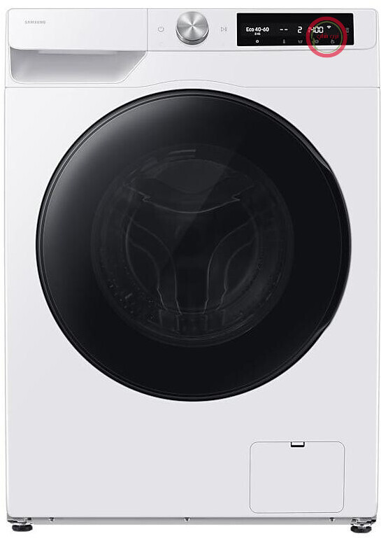 ماشین لباسشویی و خشک‌کن سامسونگ مدل EcoDoser WD90HG6U94BE/U3 با کنترل هوش مصنوعی، ۹/۶ کیلوگرم، وای‌فای، Ecodosator، سرعت فوق‌العاده، بخار، درب از جلو، ابعاد ۶۰ در ۸۵ در ۶۹ سانتی‌متر